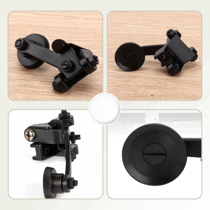 Leather Sewing Foot Attachment with Rolling Design