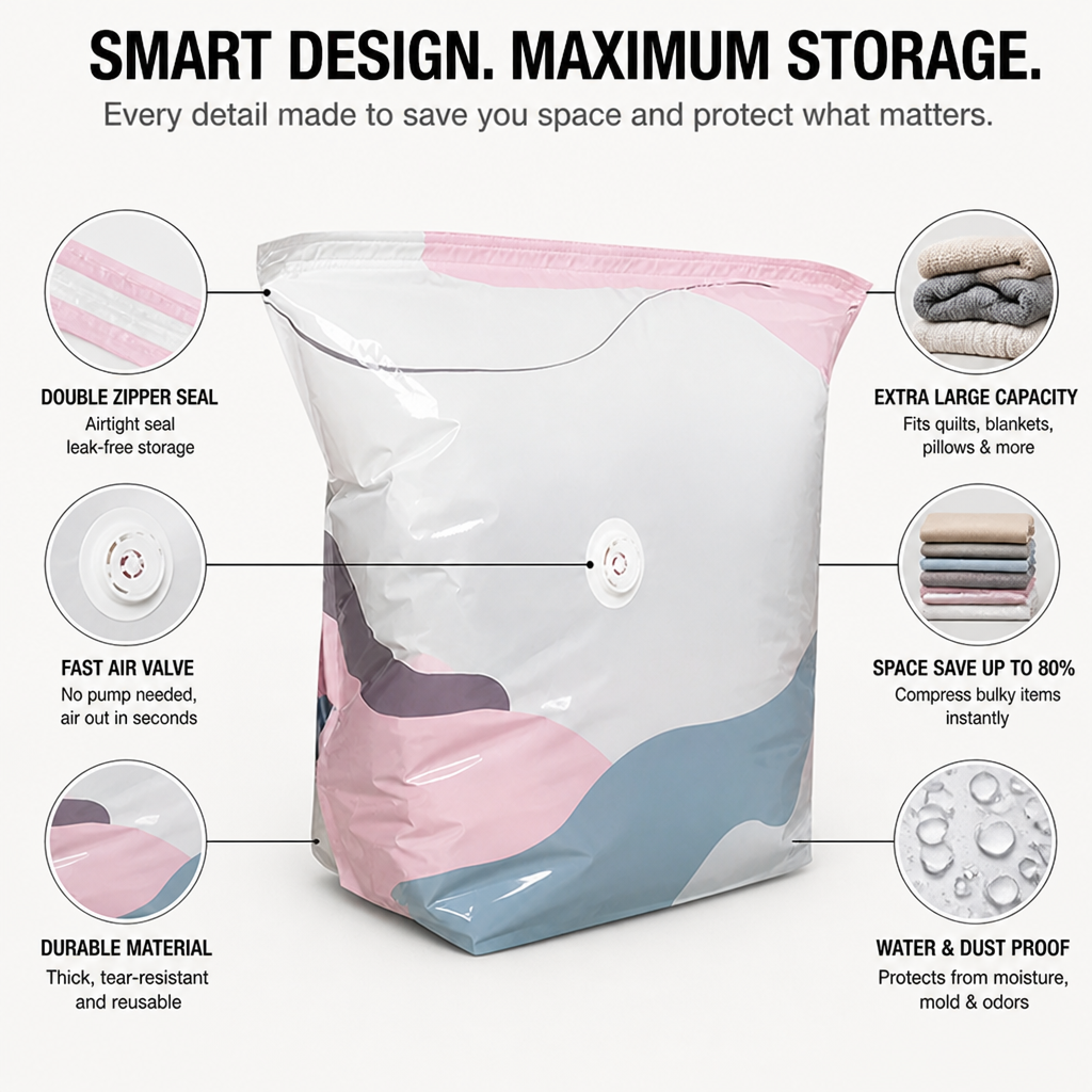VastXcel™ — Instantly Unlock 80% More Space and Store Your Stuff Without the Sweat