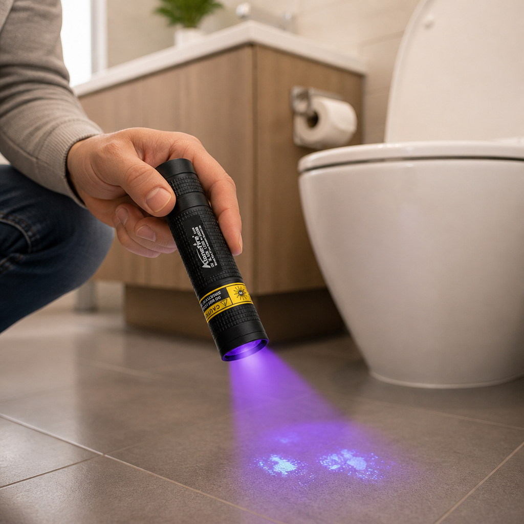365nm USB-Rechargeable UV LED Flashlight