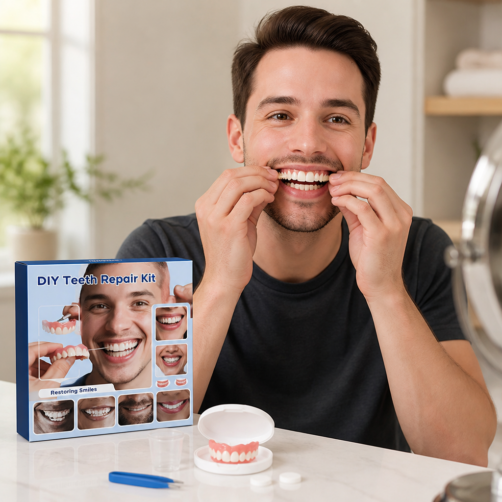 Lightweight Removable Dental Veneer Set (Upper & Lower Set)