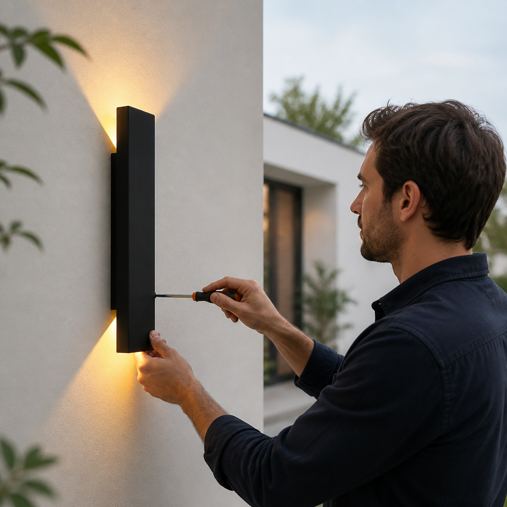 IP65 Weatherproof Aluminum LED Wall Light