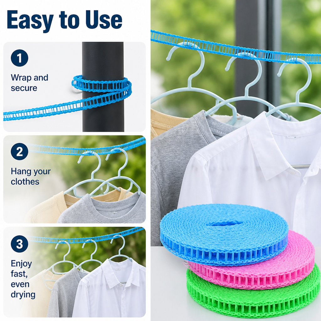 BreezeLock™ — Stop Slips and Dry Clothes Faster, No Matter the Weather