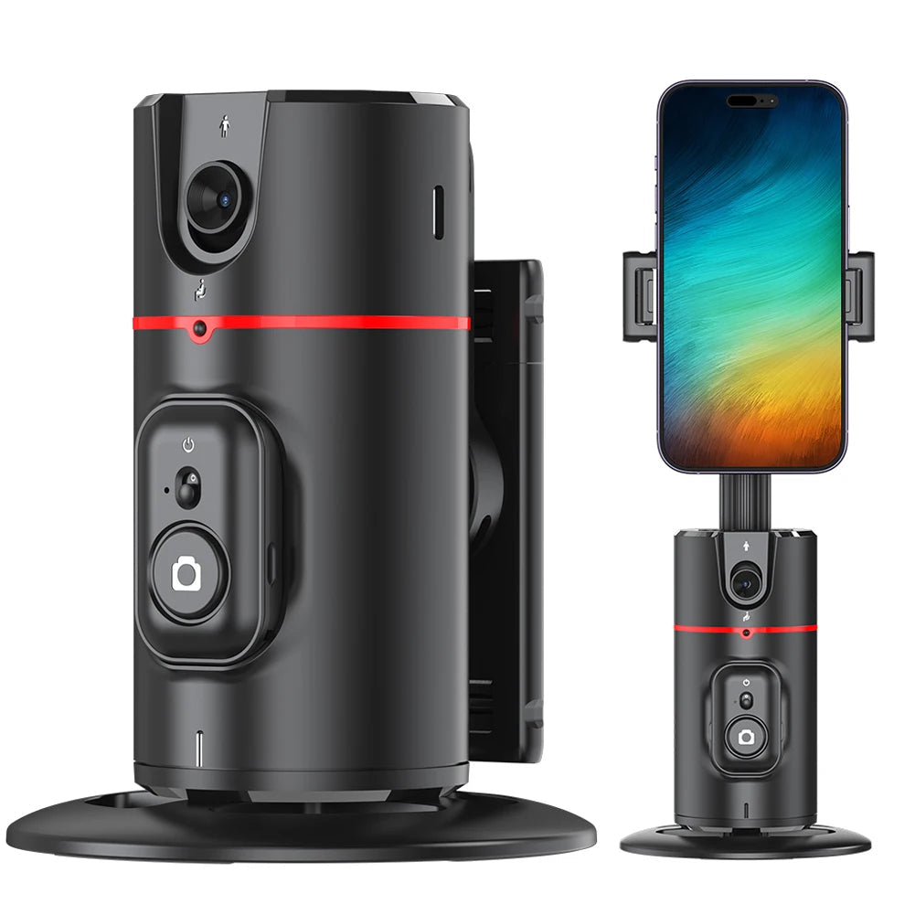 360-Degree Tracking Tripod with Gimbal and Remote Control