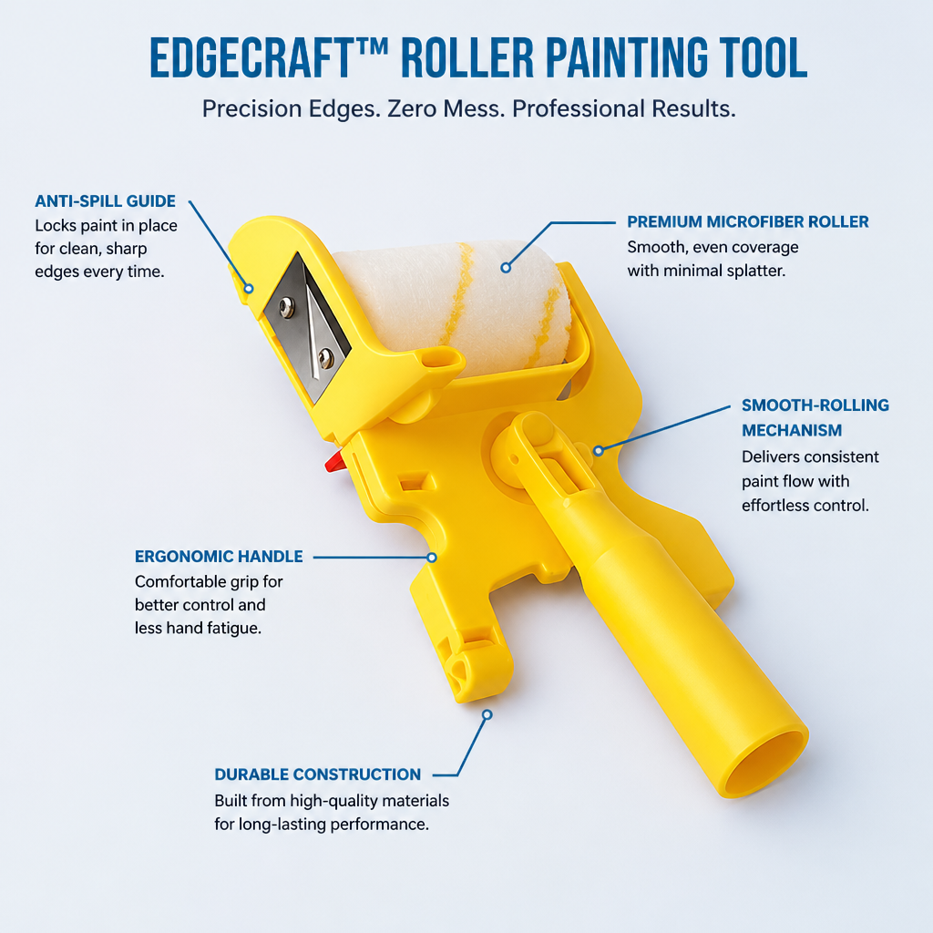 EdgeCraft™ — Experience Flawless, Mess-Free Edges That Make Your Walls Shine Like a Pro’s