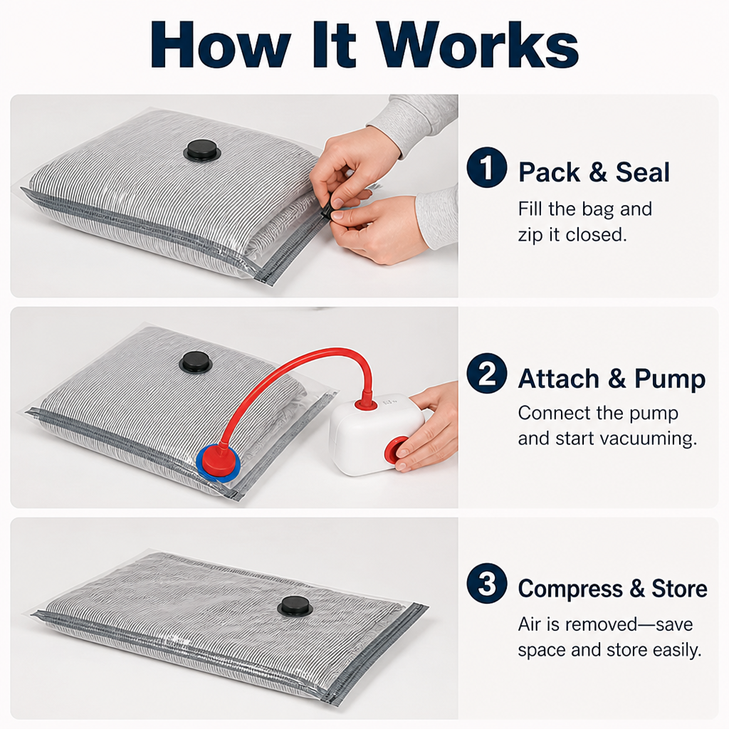 VoyageEase™ — Instantly Shrink Your Bags and Travel Stress-Free Every Time