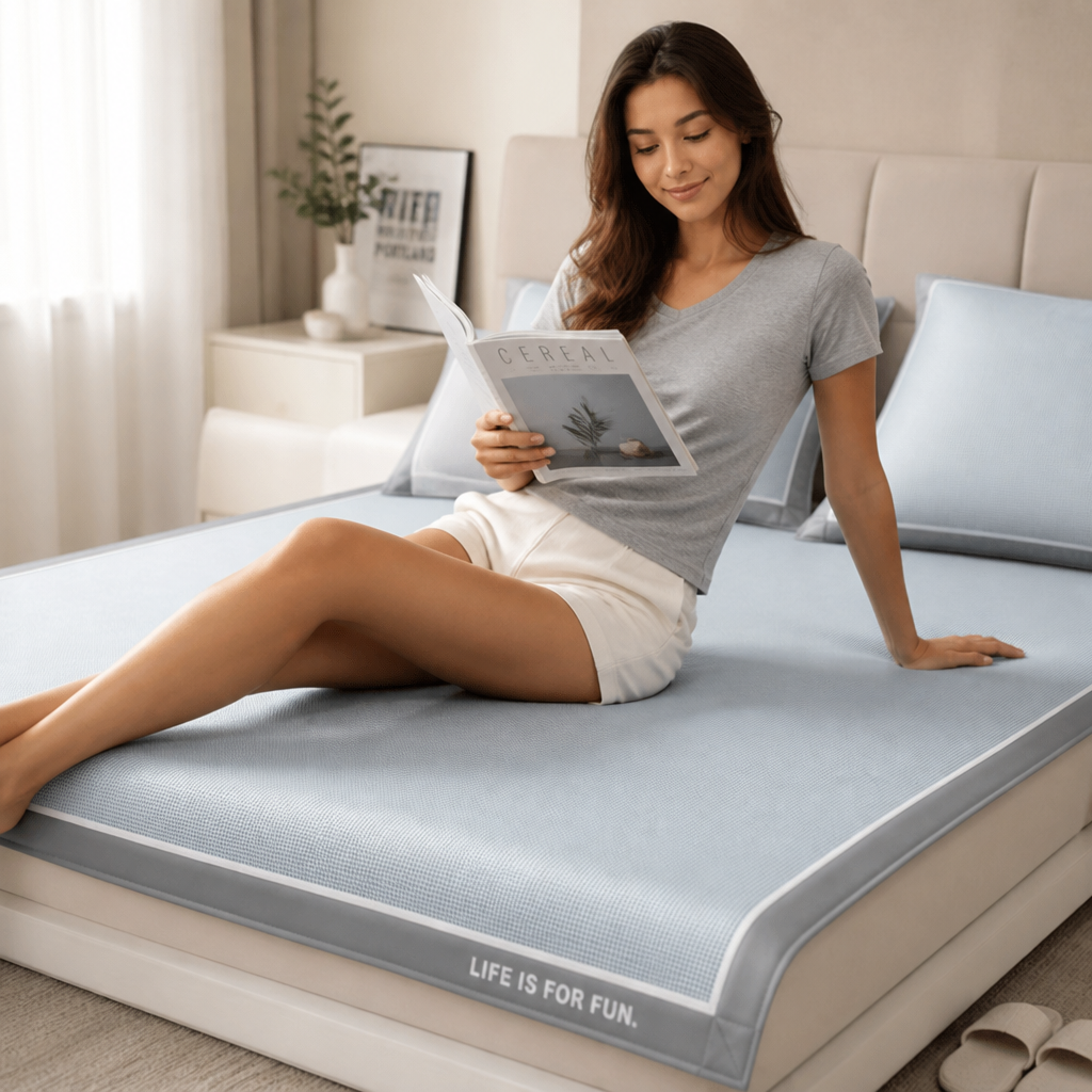 Cooling Breathable Machine-Washable Summer Mat