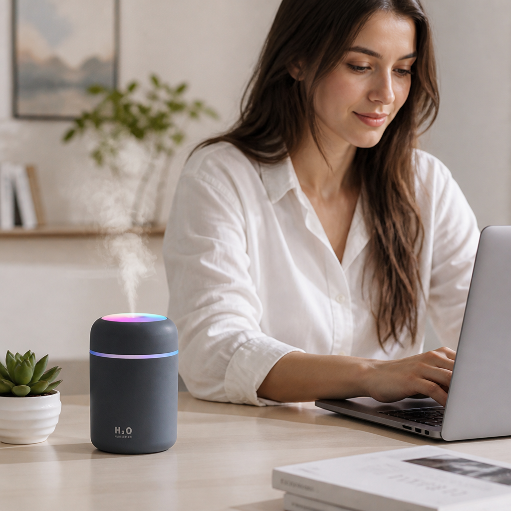 Nano-Atomized Cold-Mist Humidifier & Diffuser