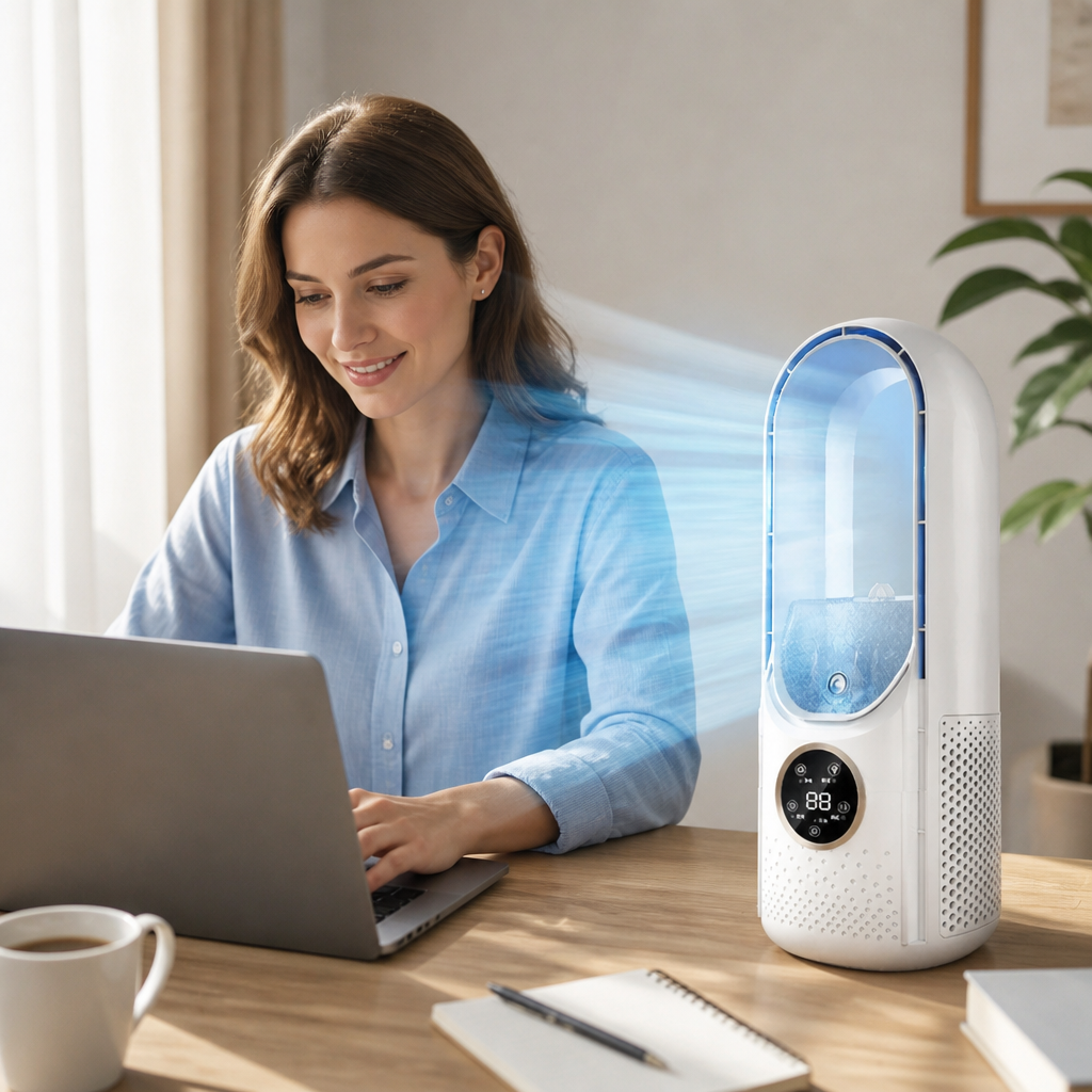Bladeless Quiet Portable Air Conditioner