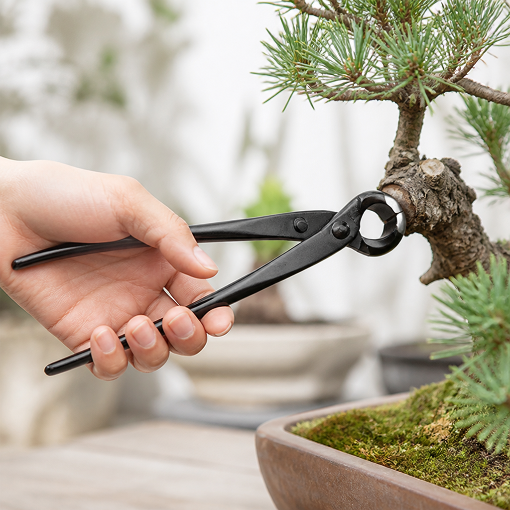 Concave-Cut Manganese Steel Bonsai Pruner (Up to 15mm)