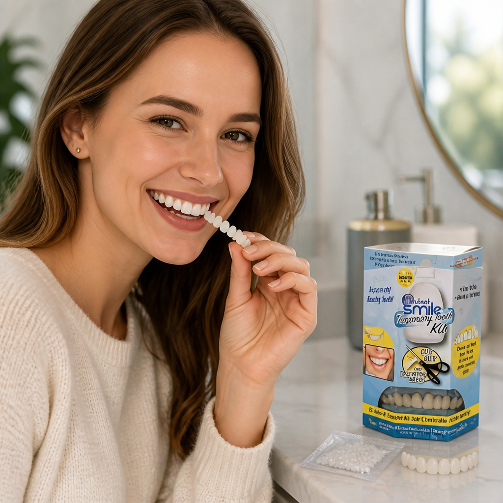 Instant Natural-Looking Tooth Replacement Kit