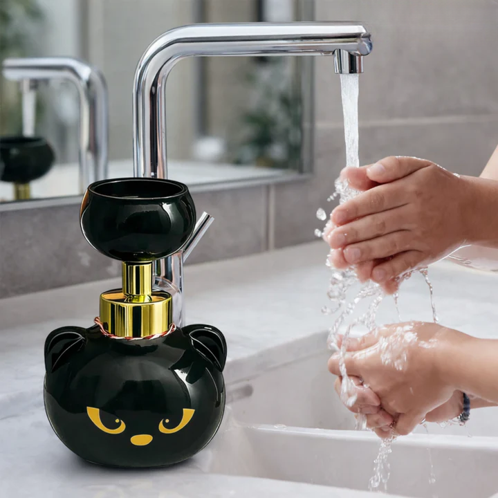 Touchless Foam Soap Dispenser with Bear Design in Gift Box