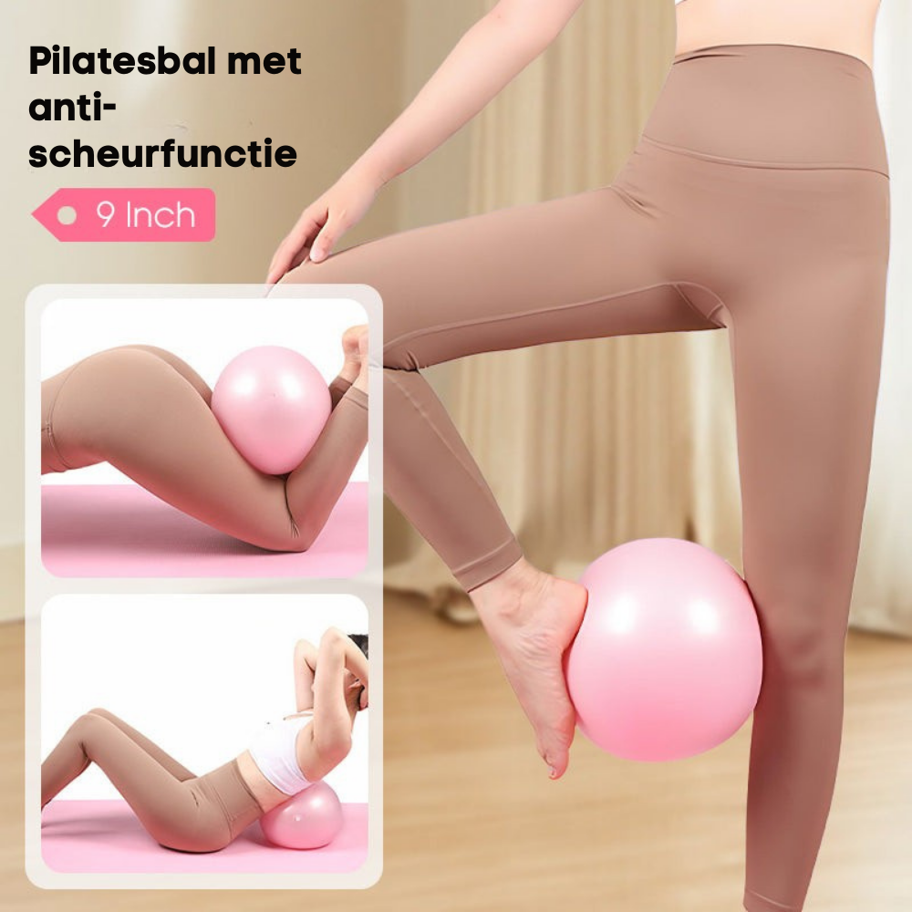 Anti-Burst Fitness Ball for Pilates Exercises