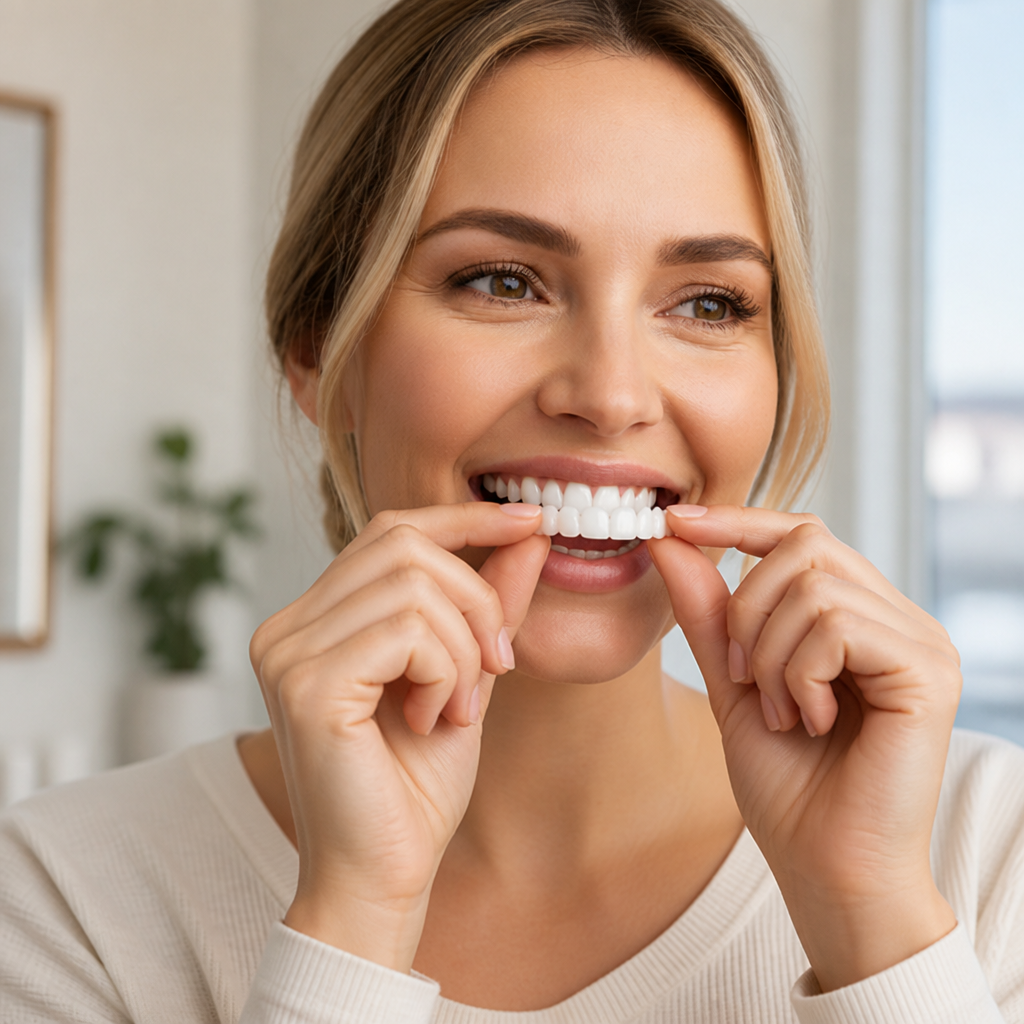 Heat-Fit Ultra-Thin Reusable Smile Veneers