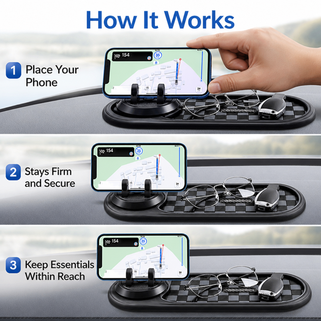 GripMaster Pro™ — Command Your Drive with Unshakable Grip and Total Focus
