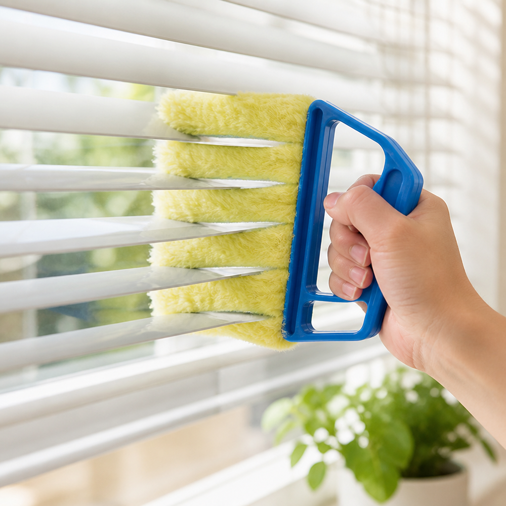 Multi-Arm Microfiber Blind Cleaner (Cleans Up To 6 Slats)