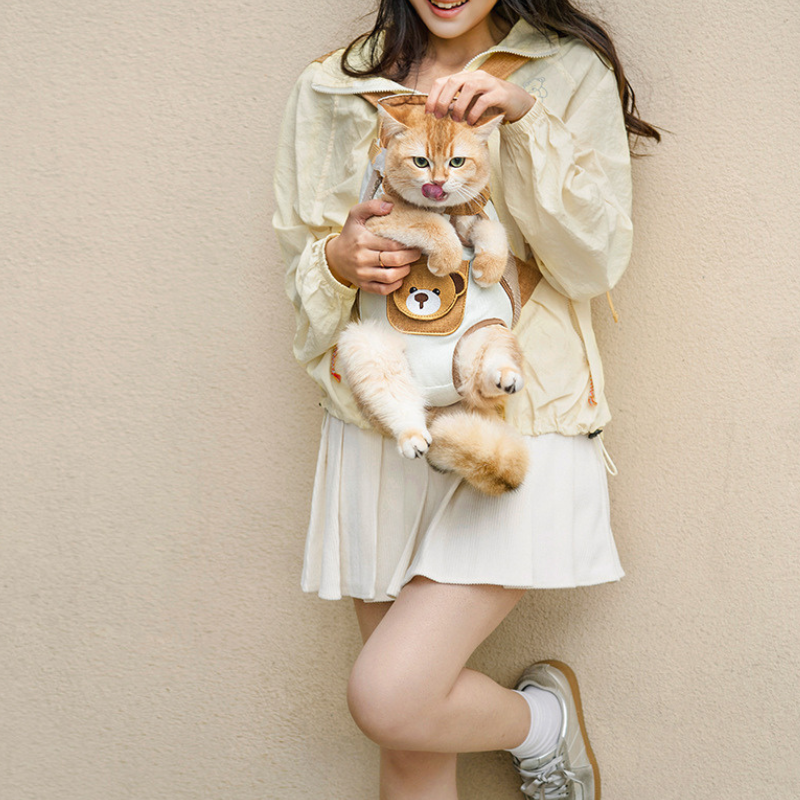 Backpack for Cats with Transparent Viewing Panel