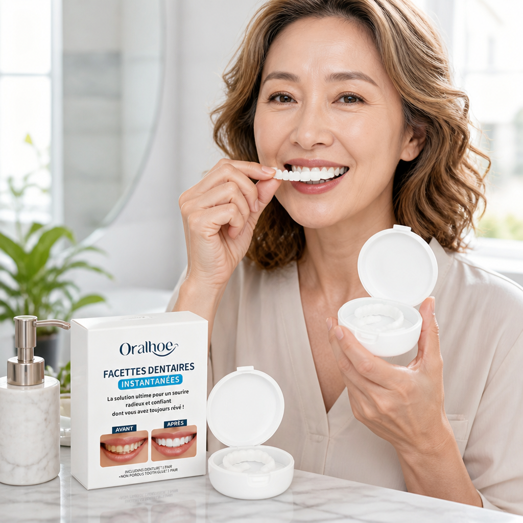 Flexible Tool-Free Temporary Veneer Set (Upper & Lower)
