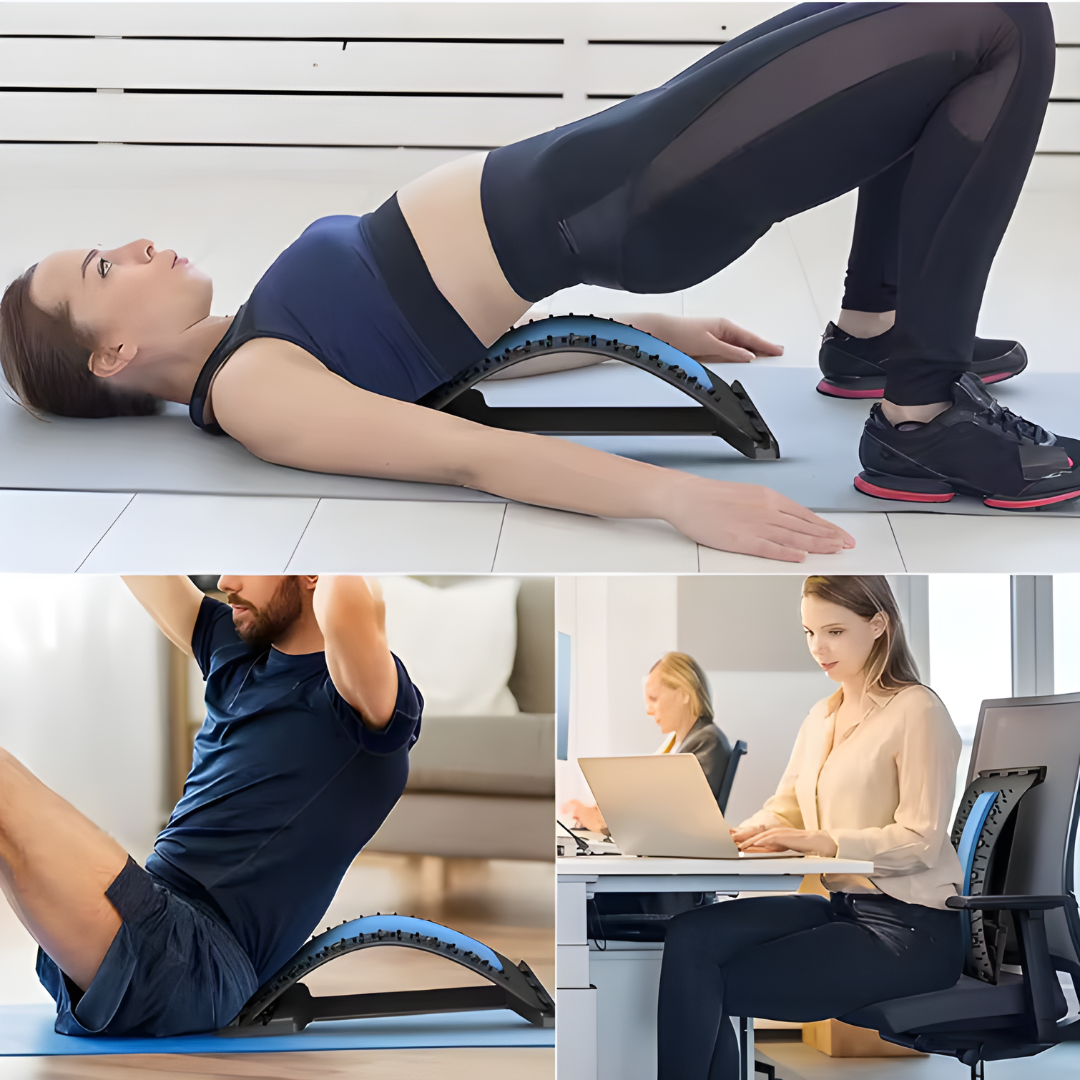 Yoga Back Stretching Board for Lumbar Support and Posture Improvement
