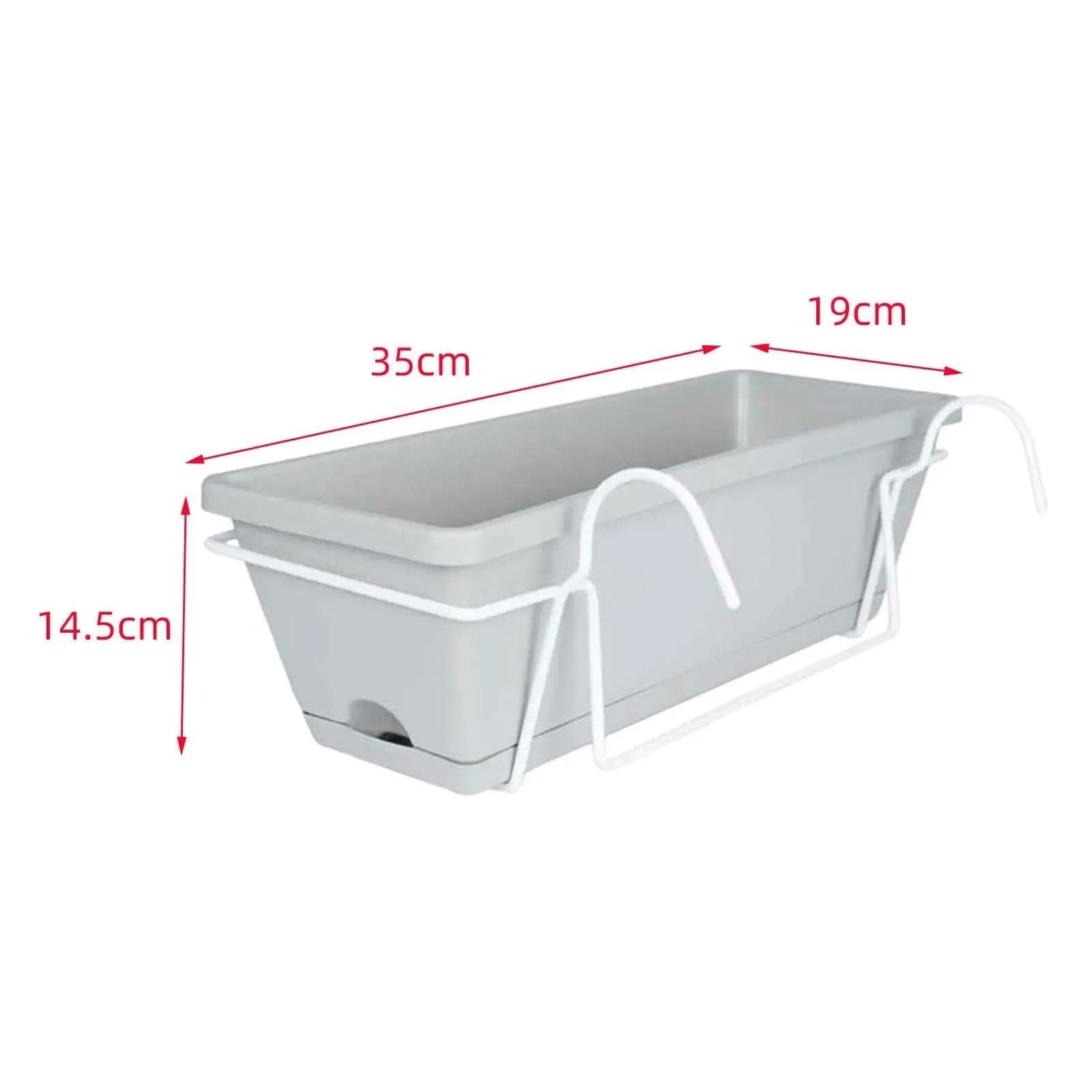 Balcony Planter Box for Garden Fencing