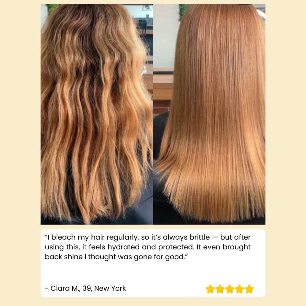 LuminaGlow™ Hair Elixir — Unleash Instant Silkiness and Show-Stopping Shine Every Day