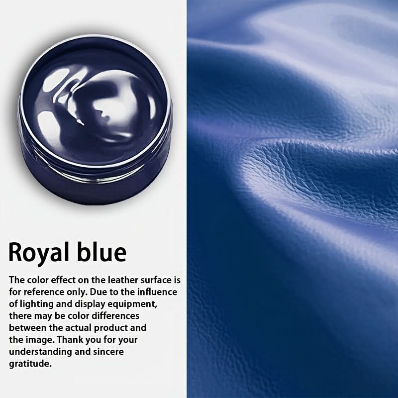 Leather Color Restoration and Care Cream for Surface Repair