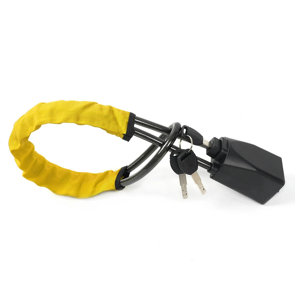 Car Anti-Theft Steering Wheel Lock with Steel Cable