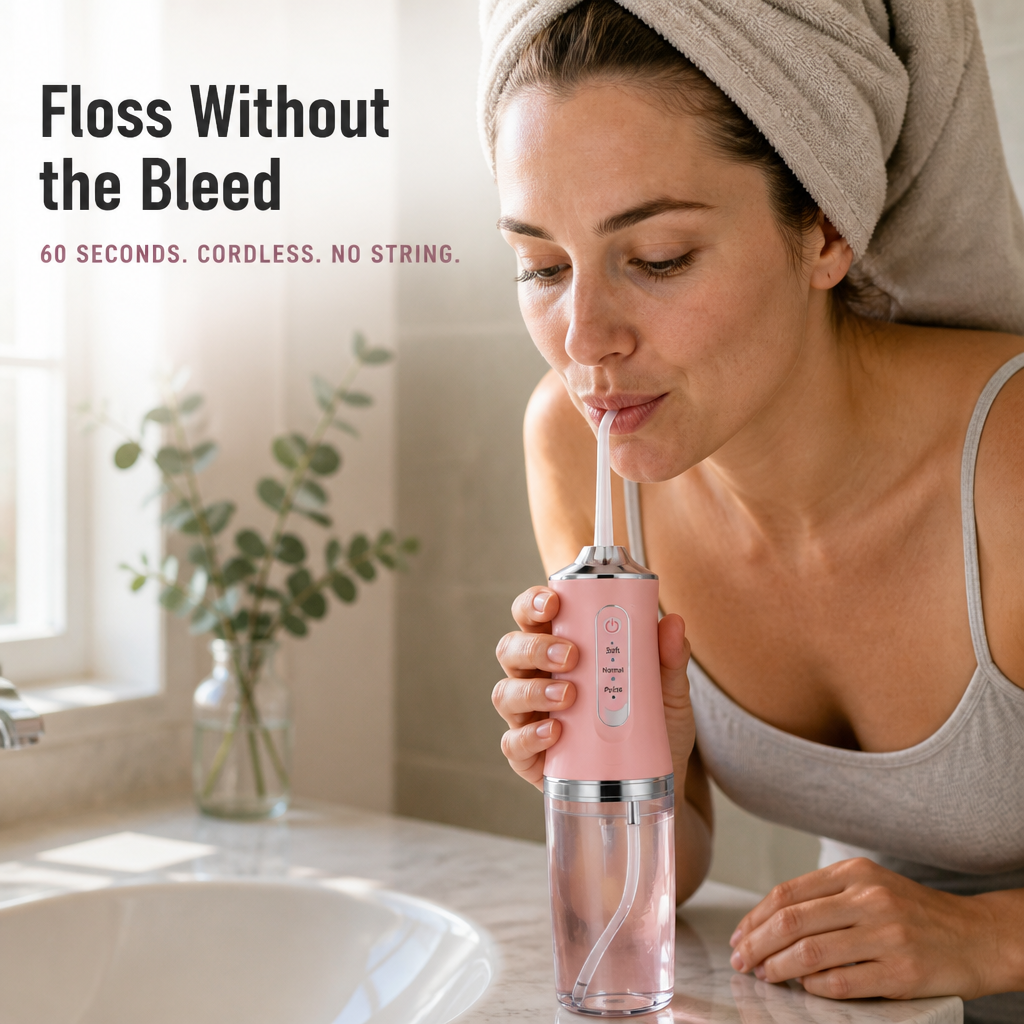 HydraPulse™ — Destroy Plaque & Bleeding-Gum Buildup Between Narrow Teeth Instantly