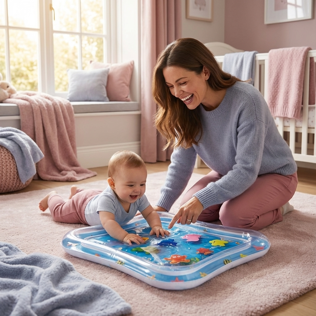 AquaJoy™ — Turn Tummy Time Into Your Baby’s Favorite Muscle-Building Adventure