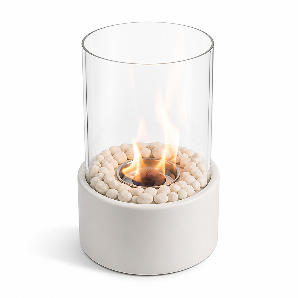 Portable Clean-Burning Smoke-Free Tabletop Fireplace