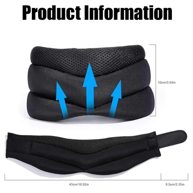 V-Shaped Neck Support for Snoring Prevention