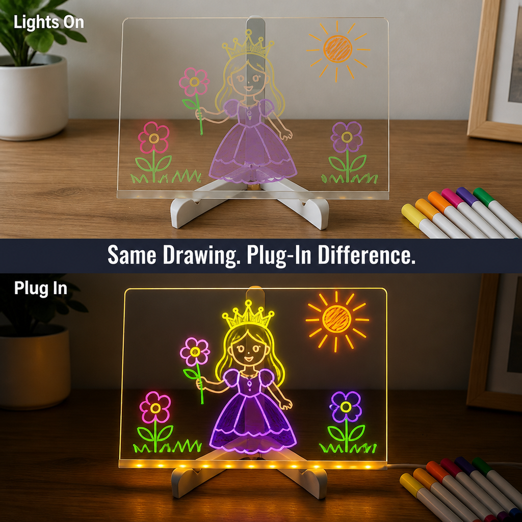 DoodleGlow™ — Ignite Limitless Creativity with Every Brilliant Neon Stroke