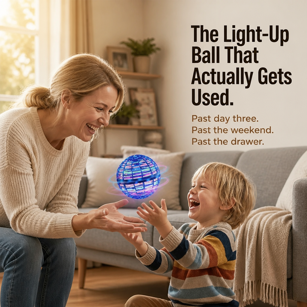 LumaSphere™ — Float, Slide, and Grab the Ball That Captivates Kids Instantly