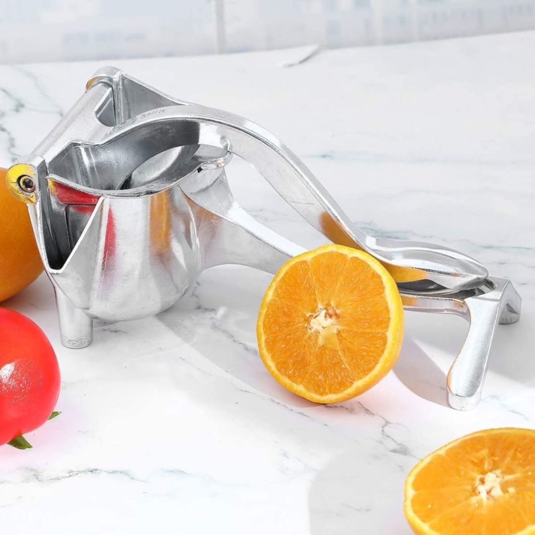 Manual Citrus Juicer – Ergonomic Stainless Steel for Easy Extraction