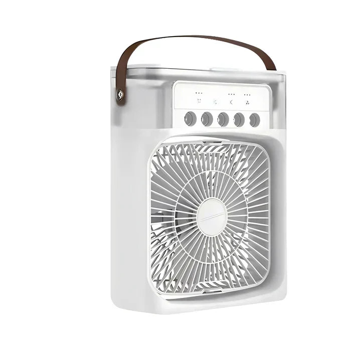 USB Personal Cooling Fan – 3-in-1 Air Cooler, Humidifier & LED Mood Light