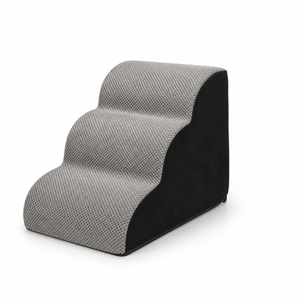 Orthopedic Non-Slip High-Density Foam Pet Stairs (Removable Washable Cover)