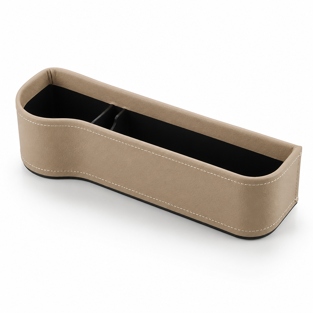 PU Leather Universal Car Seat Gap Organizer