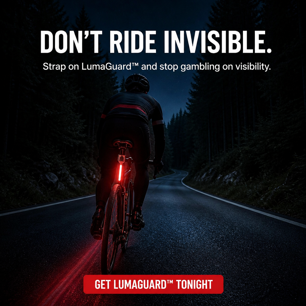 LumaGuard™ — Transform Your Seatpost Into a Radiant Saber Drivers Won't Overlook