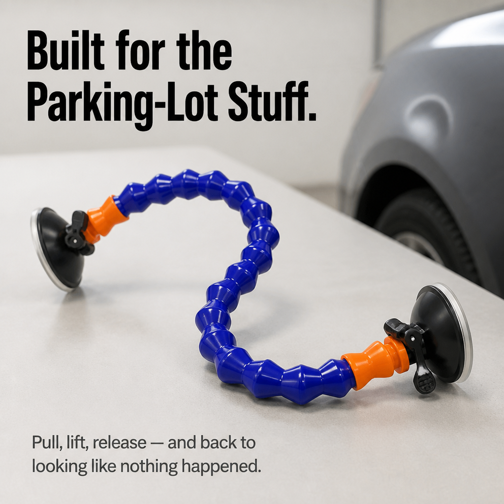 DentEasePro™ — Pop Out Parking-Lot Dents from Your Car in Less Than a Minute