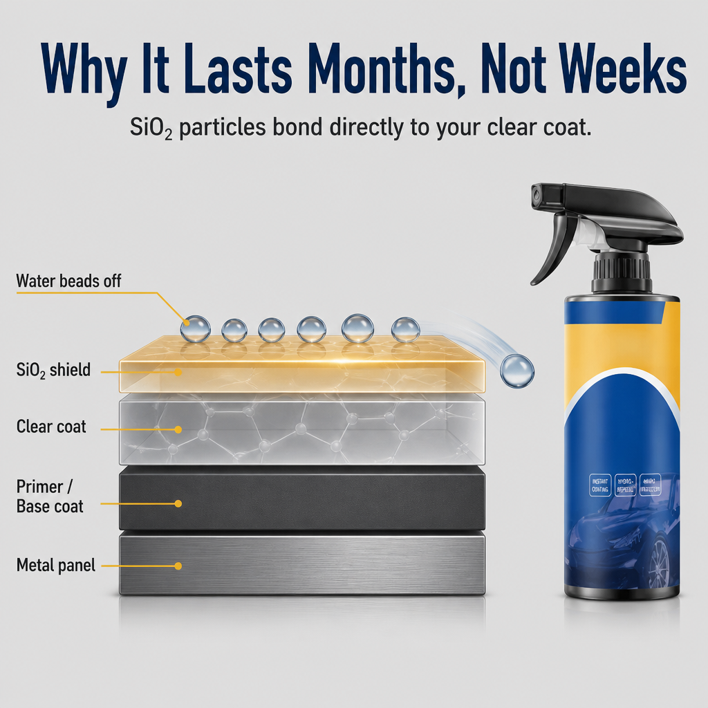 VibrantGuard™ — Seal in Showroom Gloss That Repels Rain for Months