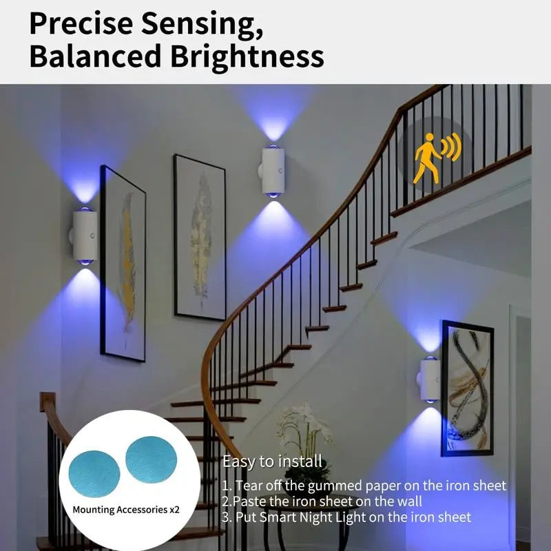 LumaTrail™ — Step Confidently Into Safety with Soothing, Motion-Triggered Glow
