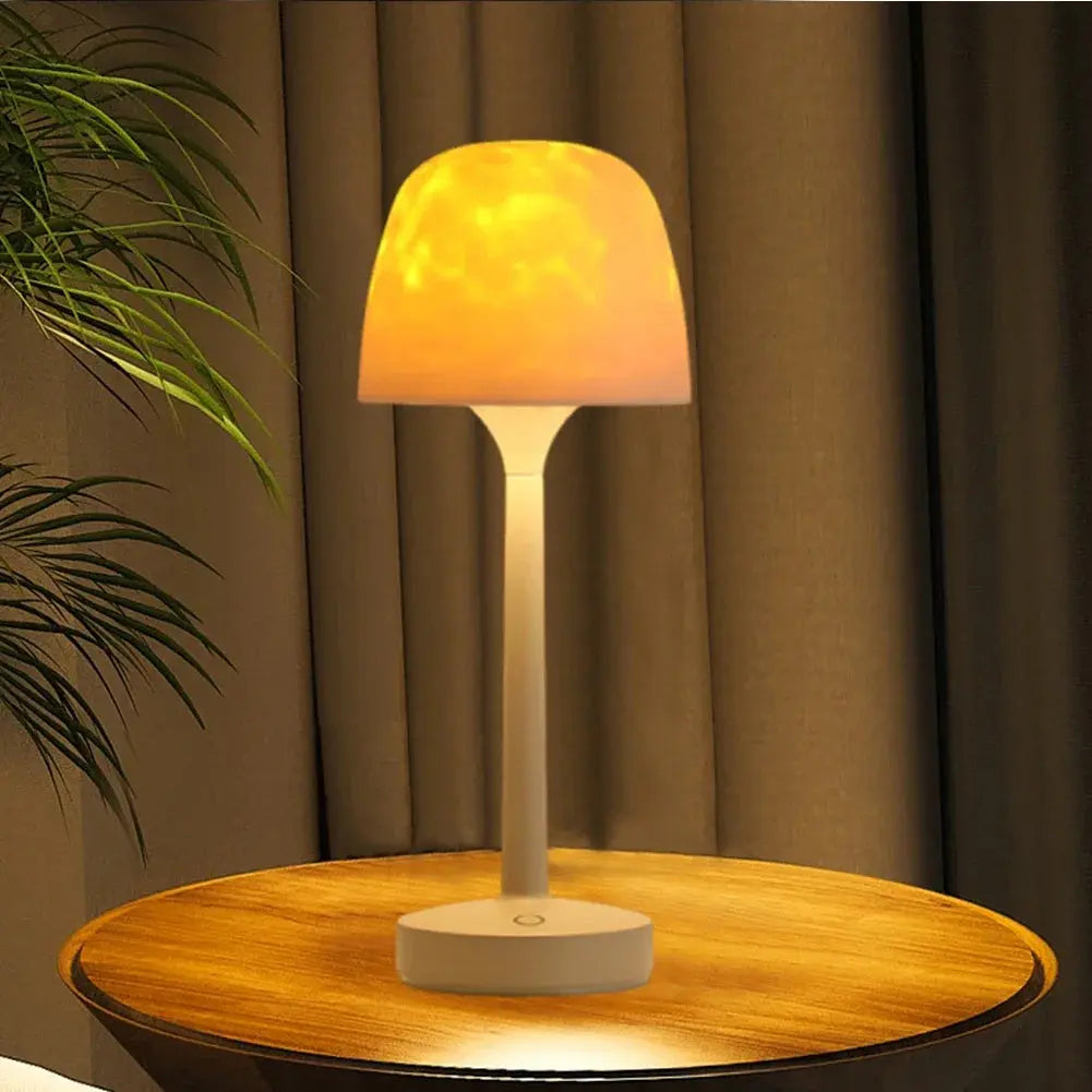 Touch-Controlled LED Desk Lamp with RGB Color Changing Features