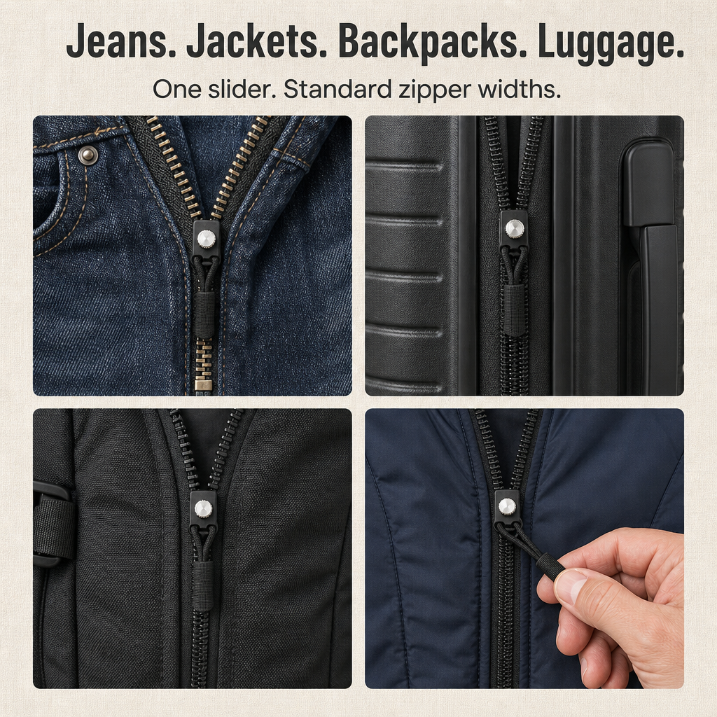 ZipRite™ — Revive Any Snapped Zipper Instantly in 10 Seconds
