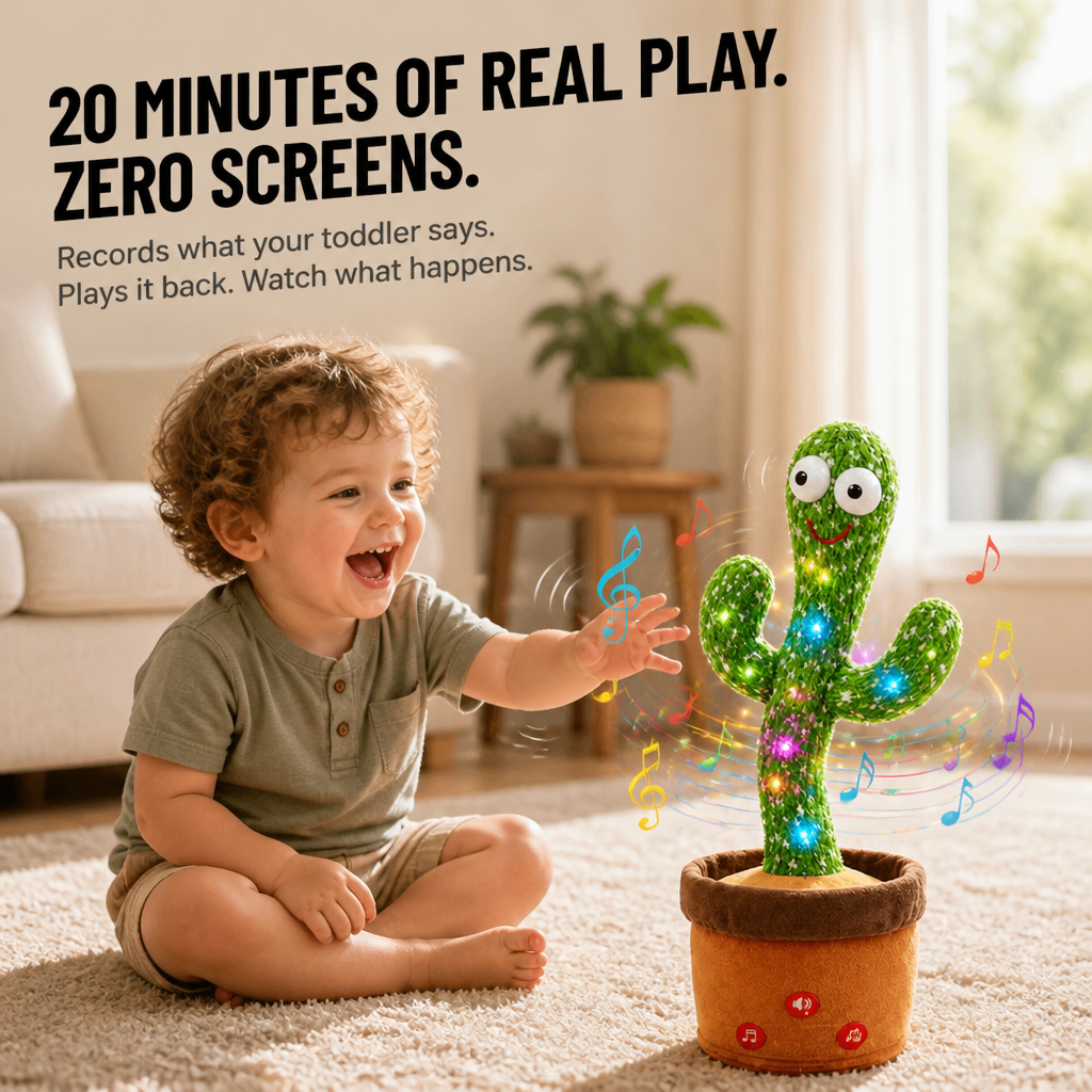 JivySprout™ — Encourage Your Toddler to Talk, Dance, and Disconnect from Screens