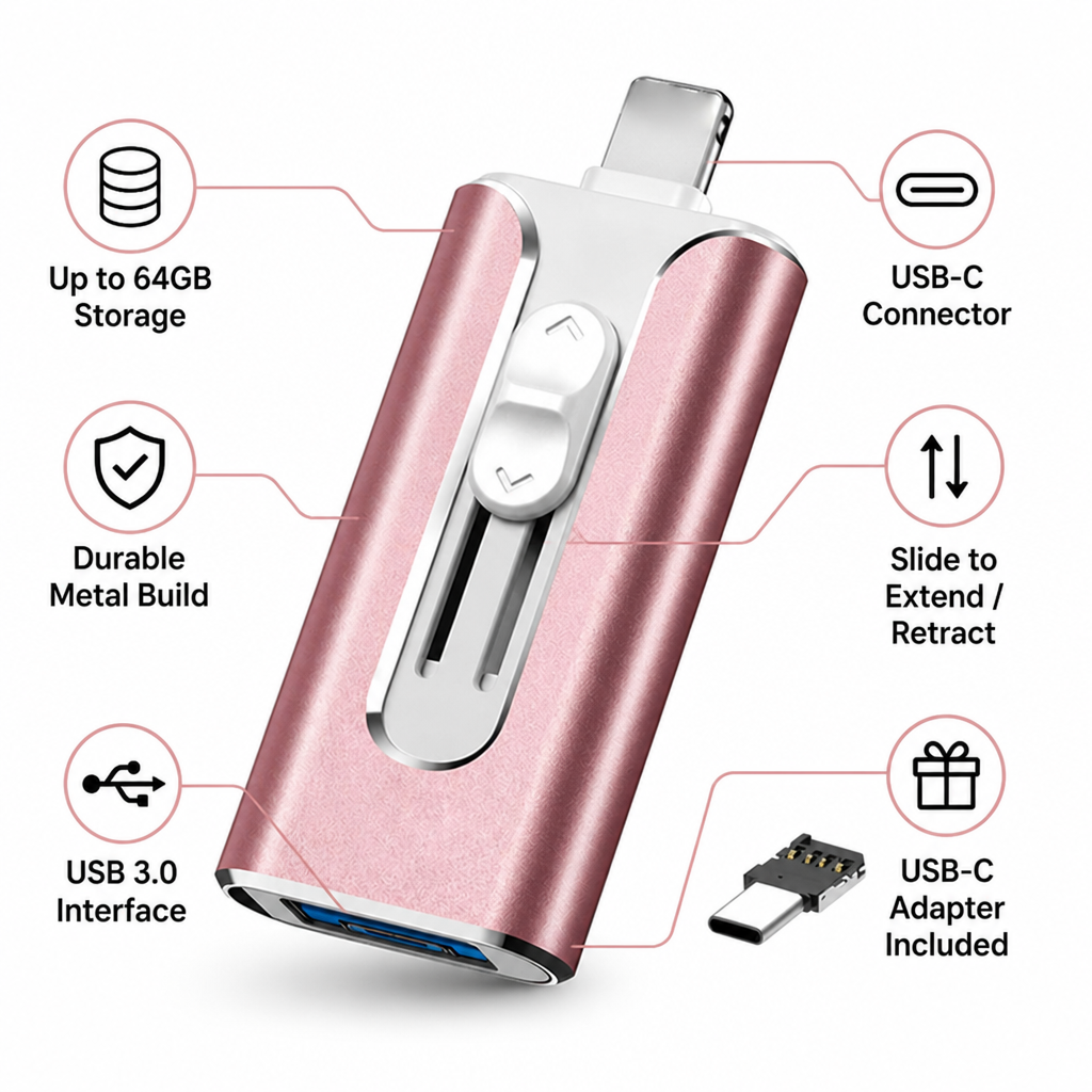 VantaFlash™ — Your Stylish, Unbreakable Vault for Every Memory and Moment