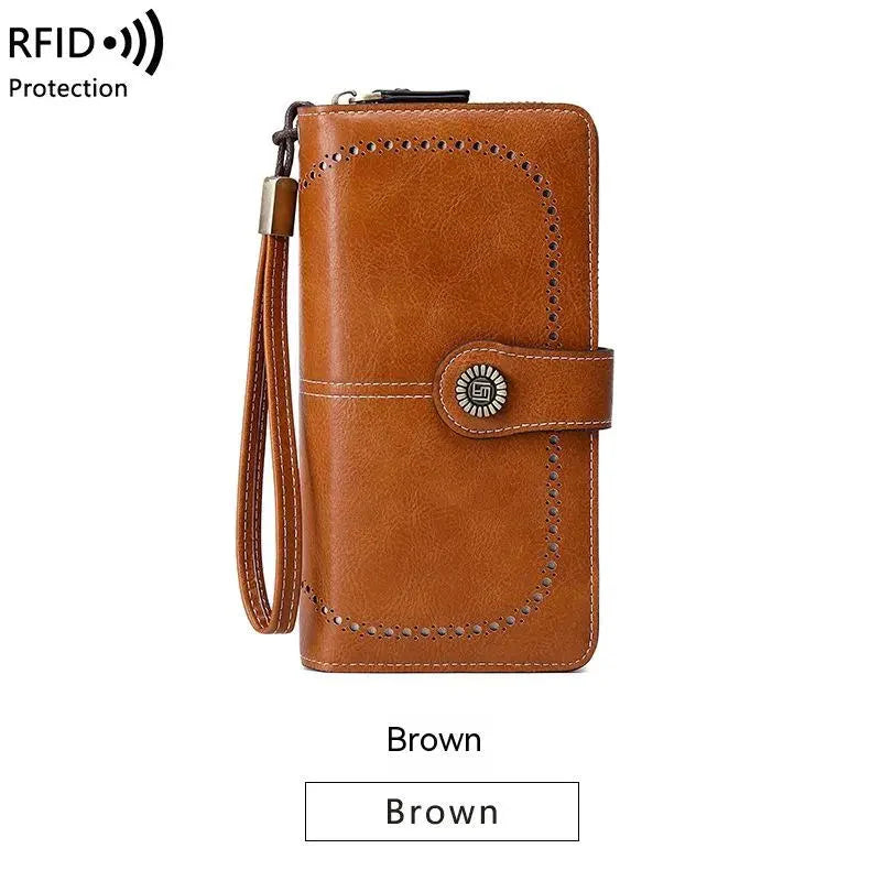RFID Blocking Wallet for 24 Cards - Slim and Compact Design