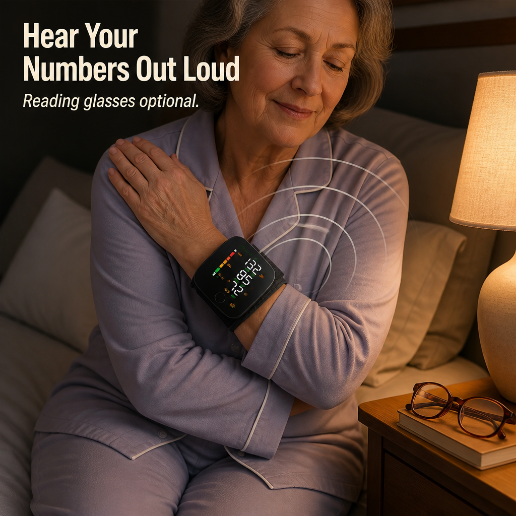 PulseSure™ — Press a Single Button, Get Your Reading in 20 Seconds Sharp