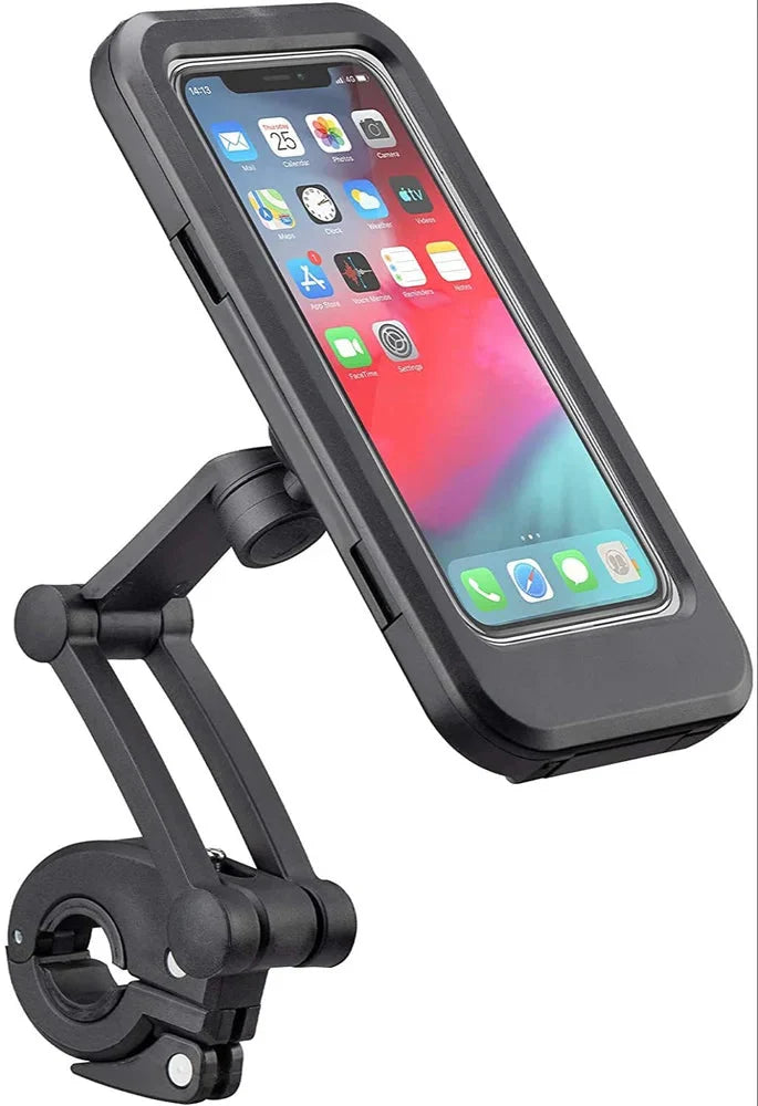 360° Rotating Waterproof Phone Mount for Bicycles