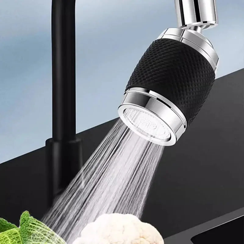 Rotatable 360° Faucet Splash Guard – Simple and Mess-Free Rinsing