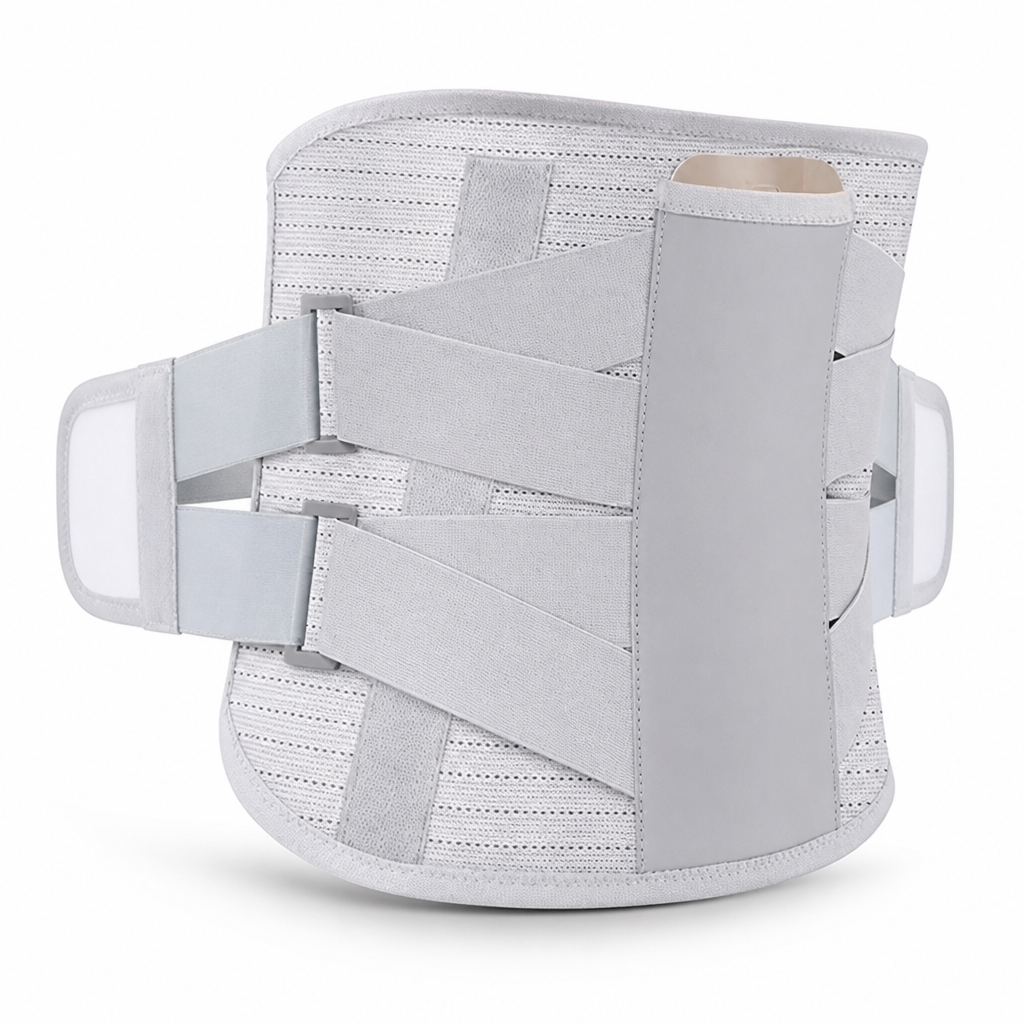 Adjustable Compression & Spinal-Stabilizing Lumbar Support Belt