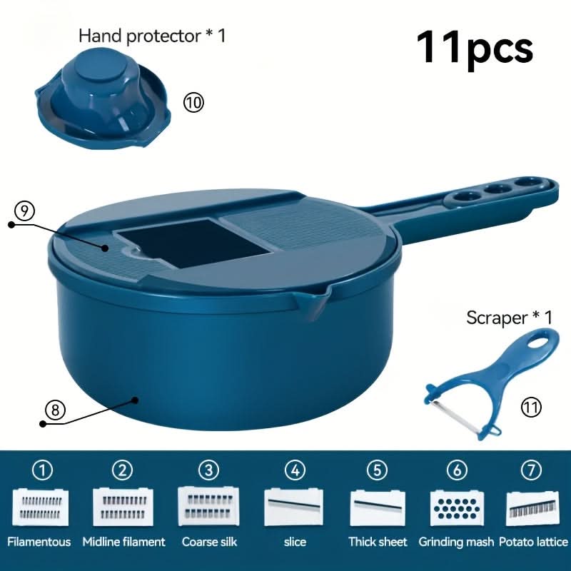12-in-1 Multifunctional Vegetable Slicer and Chopper